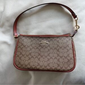 Coach Brown Signature Canvas Bag